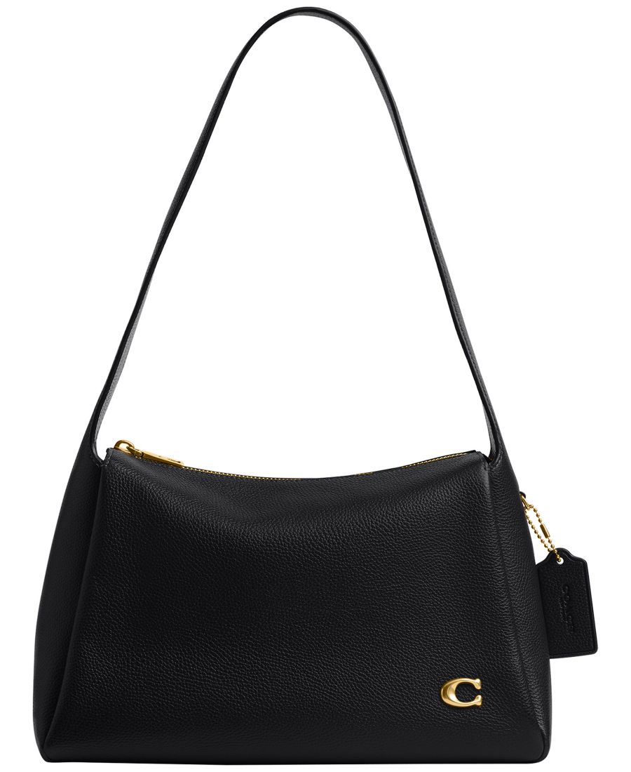 Маленькая кожаная сумка через плечо Lola из зернистой кожи COACH, Black
Маленькая кожаная сумка через плечо Lola из зернистой кожи COACH, Black