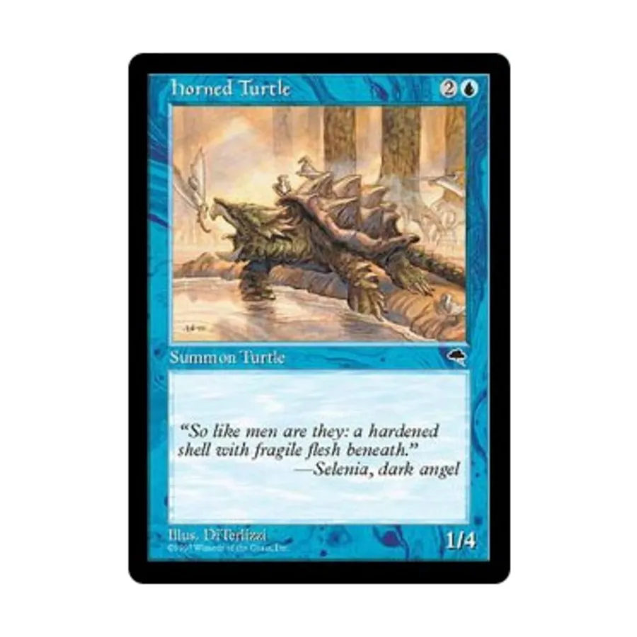 CCG Рогатая черепаха (С), MTG - Tempest
CCG Рогатая черепаха (С), MTG - Tempest