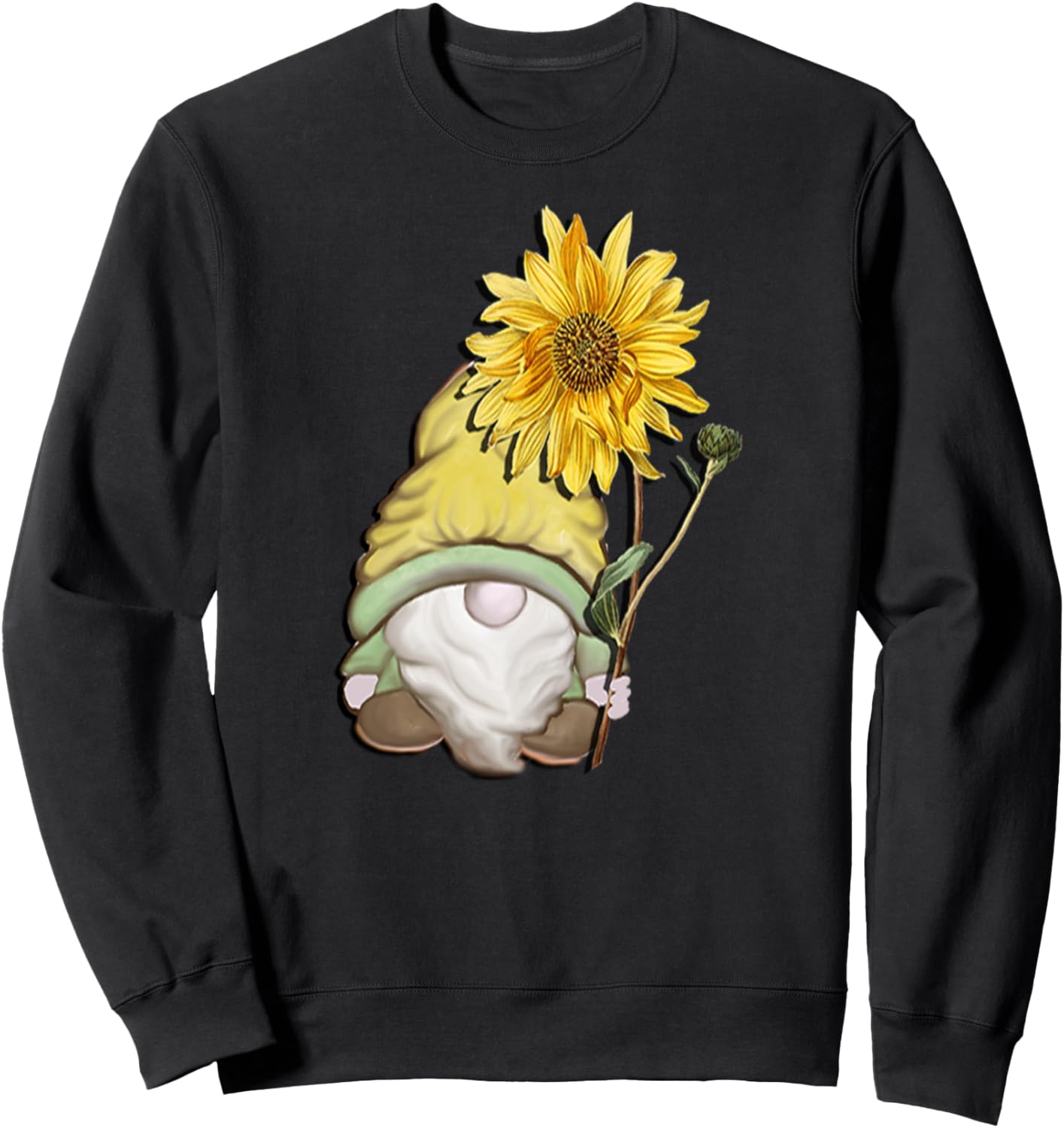 Толстовка с изображением садового гнома и цветочного оформления Cheeky Custom Design, черный
Толстовка с изображением садового гнома и цветочного оформления Cheeky Custom Design, черный