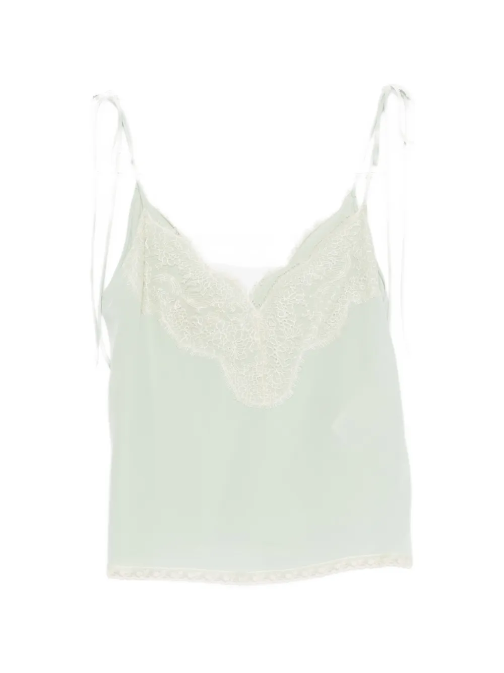 Блузка с кружевной отделкой Valentino Garavani, зеленый
Блузка с кружевной отделкой Valentino Garavani, зеленый