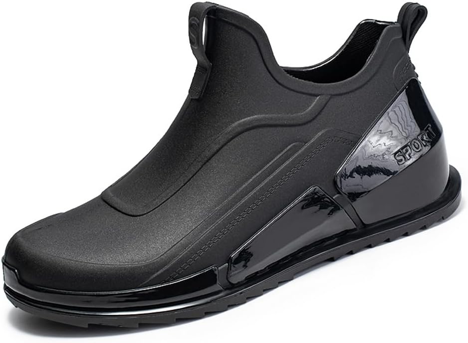 Мужские резиновые сапоги Rojeam, водонепроницаемые, стиль Челси, для прогулок на улице, водонепроницаемые ботинки до щиколотки, черный
Мужские резиновые сапоги Rojeam, водонепроницаемые, стиль Челси, для прогулок на улице, водонепроницаемые ботинки до щиколотки, черный