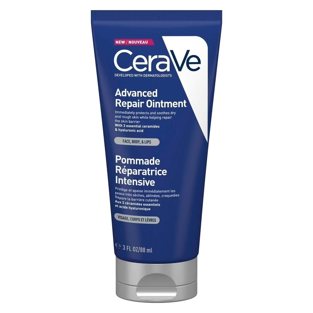 CeraVe, Интенсивно регенерирующая мазь для лица, тела и губ, 88мл
CeraVe, Интенсивно регенерирующая мазь для лица, тела и губ, 88мл