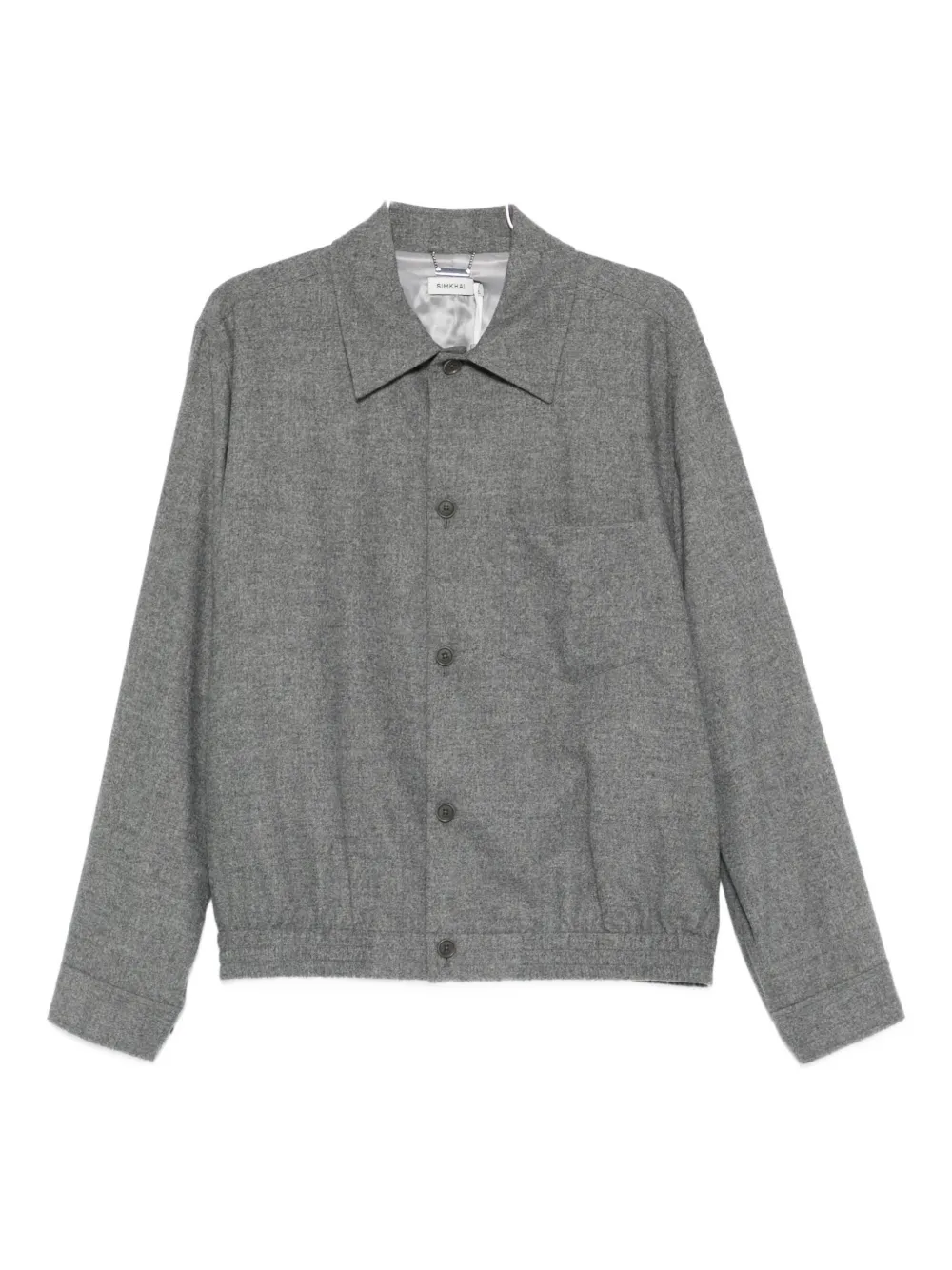 Рубашка-куртка Ernie Simkhai, серый
Рубашка-куртка Ernie Simkhai, серый