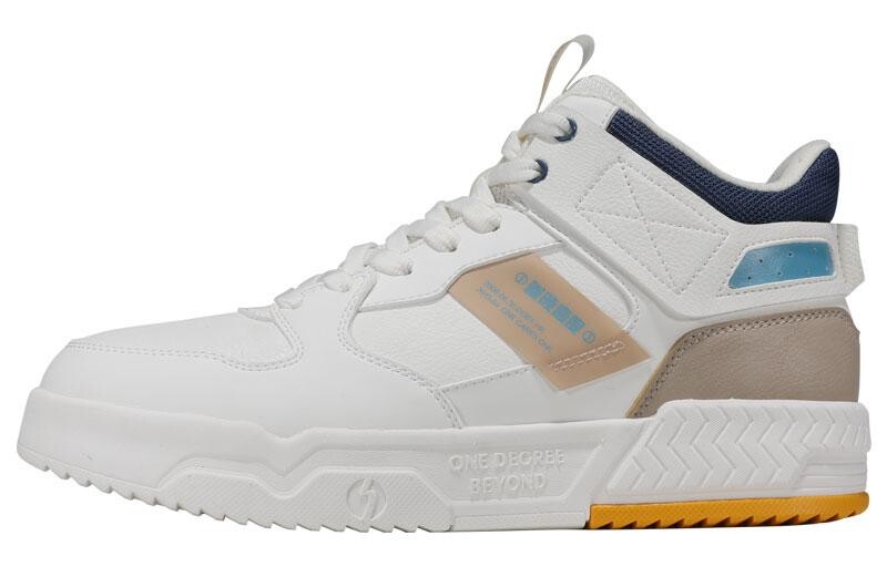 Кеды мужские, обувь для скейтбординга высокая Feather белый/промышленный синий/коричневый 361°
Кеды мужские, обувь для скейтбординга высокая Feather белый/промышленный синий/коричневый 361°