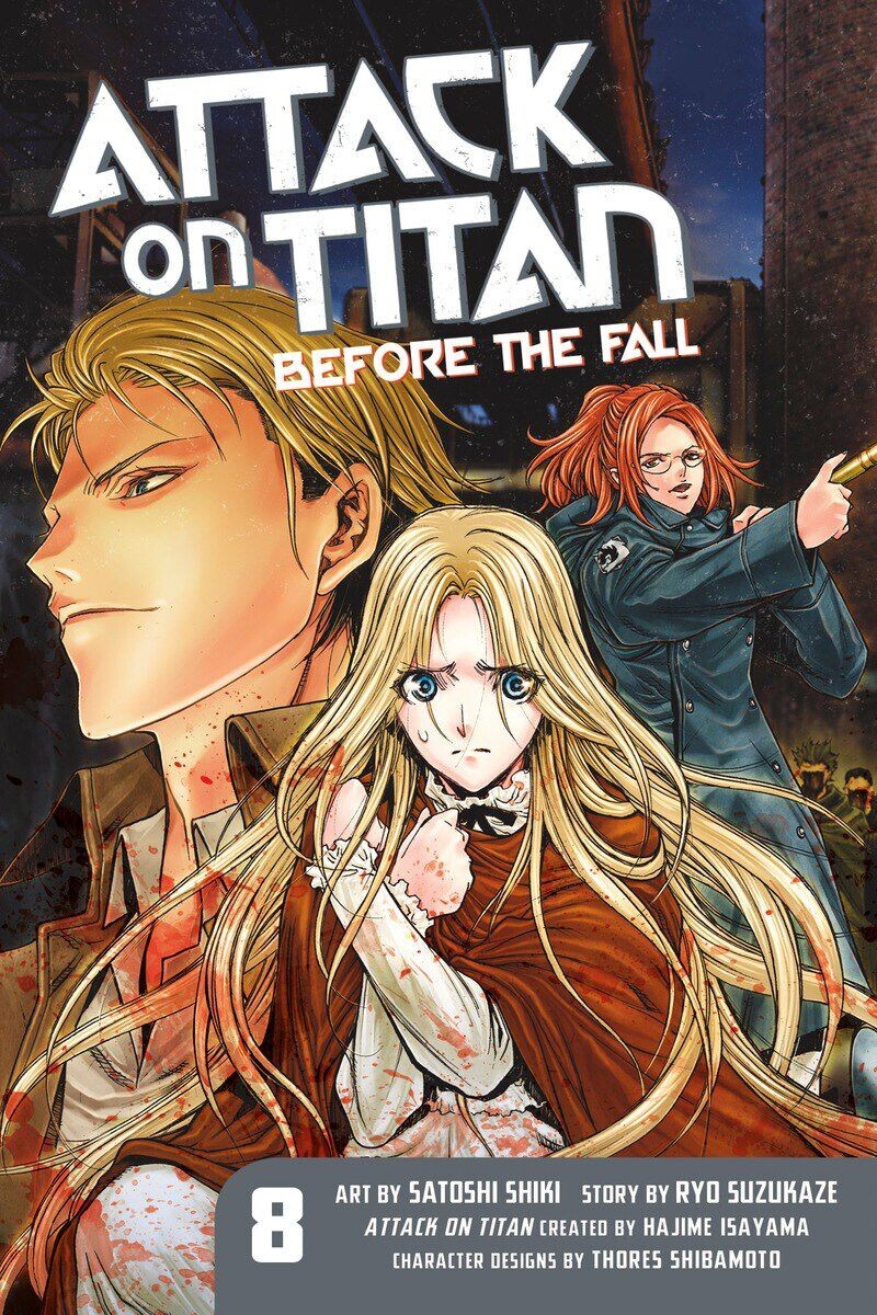 Манга Attack on Titan: Before the Fall Manga Volume 8 
Манга Attack on Titan: Before the Fall Manga Volume 8