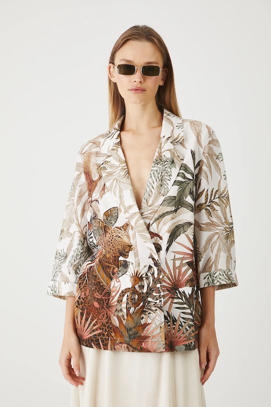 Кимоно с добавлением льна Medicine, мультиколор
Кимоно с добавлением льна Medicine, мультиколор