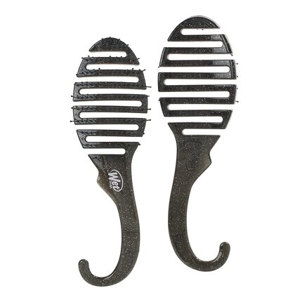 Расческа для душа, черная с блестками, унисекс, Wet Brush
Расческа для душа, черная с блестками, унисекс, Wet Brush