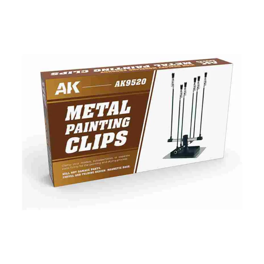 Зажимы для покраски металла, Supplies & Accessories (AK-Interactive)
Зажимы для покраски металла, Supplies & Accessories (AK-Interactive)