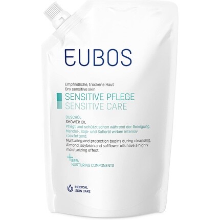 Масло для душа EUBOS SENSITIVE Сменный блок 400 мл
Масло для душа EUBOS SENSITIVE Сменный блок 400 мл