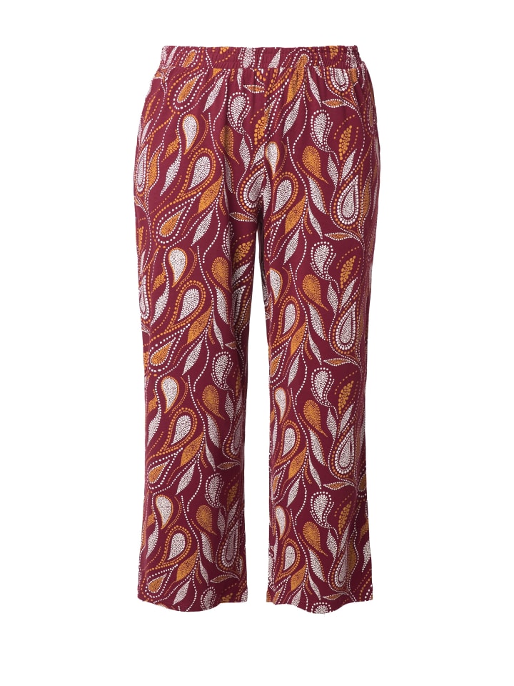 Пижамные брюки темно-вишневого цвета Ulla Popken
Пижамные брюки темно-вишневого цвета Ulla Popken