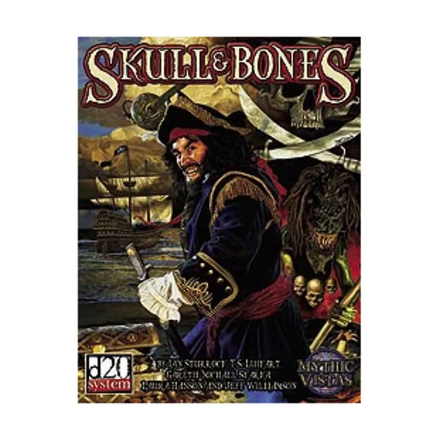 Skull & Bones, Mythic Vistas (d20), мягкая обложка
Skull & Bones, Mythic Vistas (d20), мягкая обложка