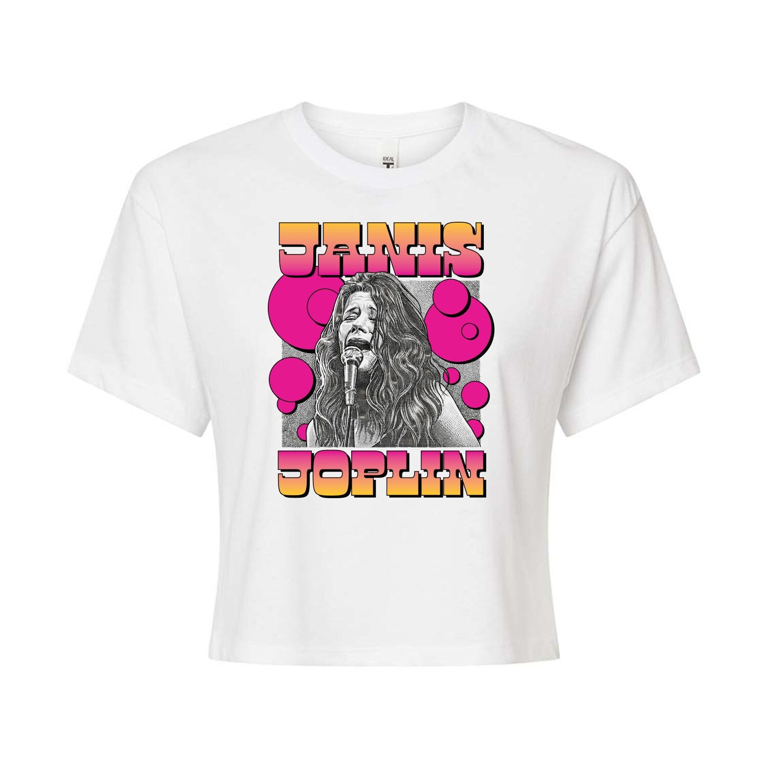 Укороченная футболка Дженис Джоплин для юниоров Licensed Character, белый
Укороченная футболка Дженис Джоплин для юниоров Licensed Character, белый