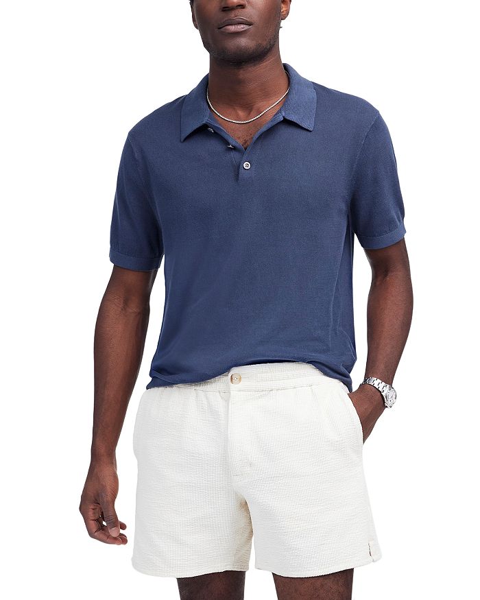 Шорты из хлопкового стретч-пике Everywhere Madewell, синий 
Шорты из хлопкового стретч-пике Everywhere Madewell, синий