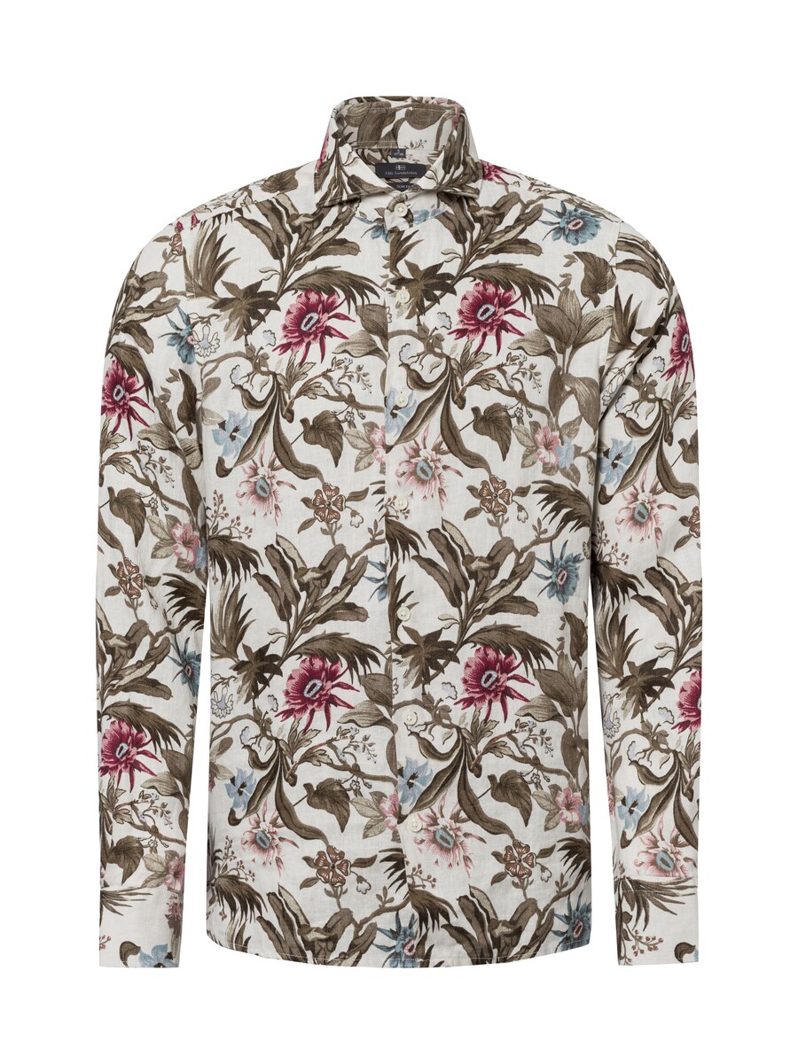 Приталенная рубашка на пуговицах Nils Sundström, разноцветный
Приталенная рубашка на пуговицах Nils Sundström, разноцветный