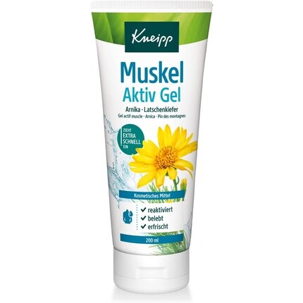 Muscle Active Арника Гель Горная Сосна 200мл, Kneipp
Muscle Active Арника Гель Горная Сосна 200мл, Kneipp