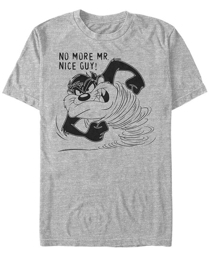 Мужская футболка с короткими рукавами Looney Tunes Tasmanian Devil Taz No More Mr. Nice Guy Fifth Sun, серый
Мужская футболка с короткими рукавами Looney Tunes Tasmanian Devil Taz No More Mr. Nice Guy Fifth Sun, серый