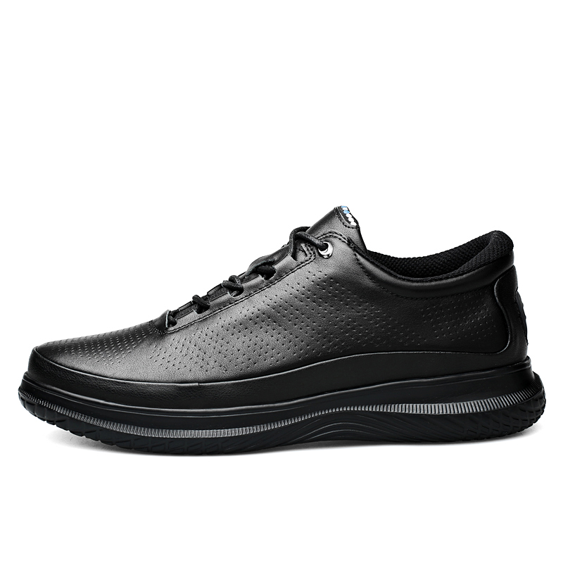 Мужские повседневные туфли с низким верхом, серые BAGE, Black 
Мужские повседневные туфли с низким верхом, серые BAGE, Black