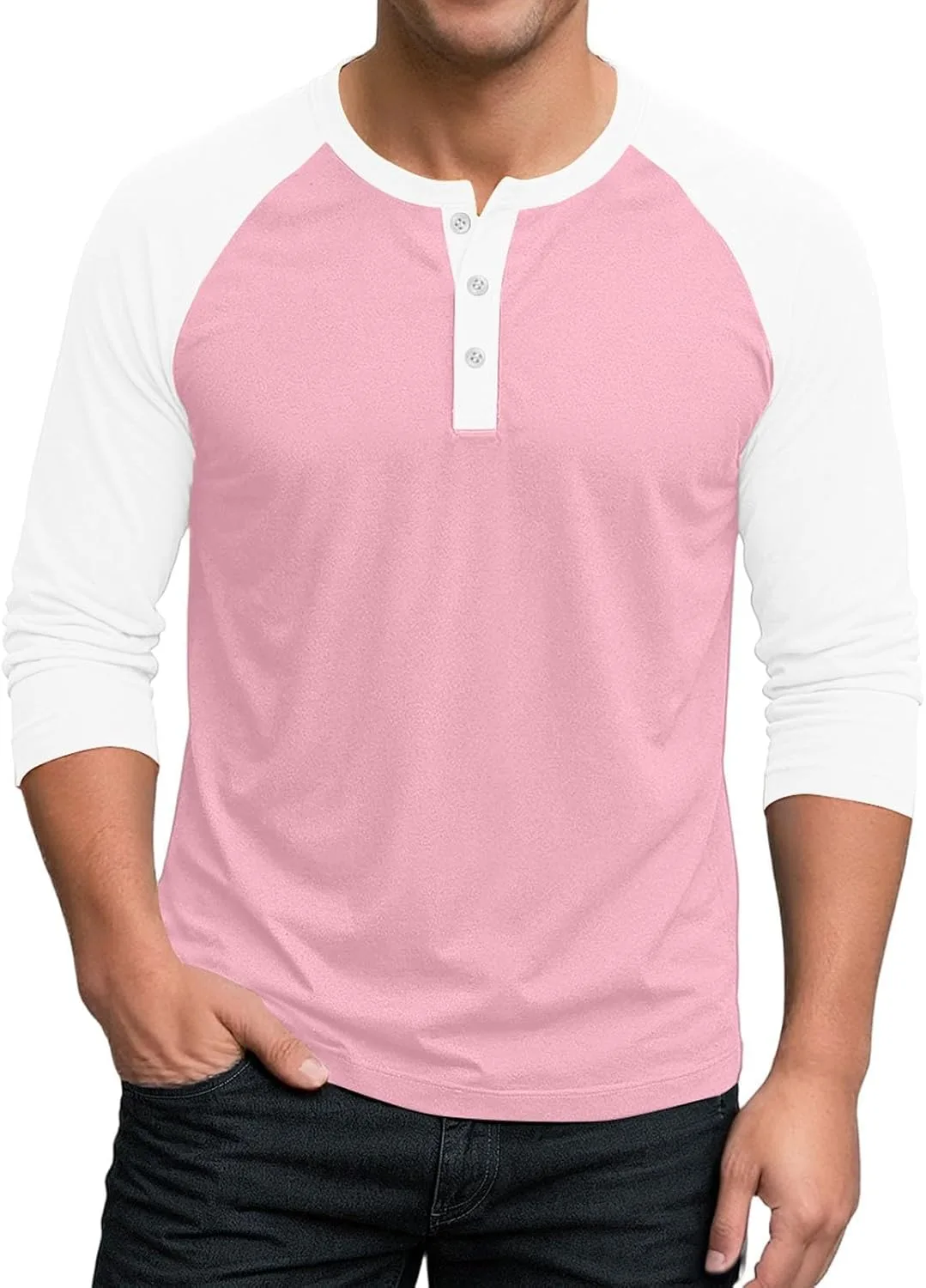Футболка Henley с длинным рукавом и цветными блоками RSZGSWS
Футболка Henley с длинным рукавом и цветными блоками RSZGSWS