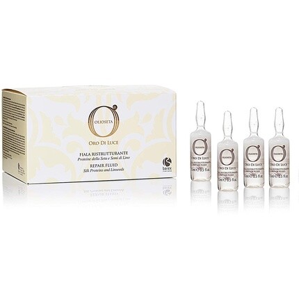 Barex Gold Restaurant Ampoule Восстанавливающая жидкость для раздраженных волос 12 ампул, Barex Italiana Srl
Barex Gold Restaurant Ampoule Восстанавливающая жидкость для раздраженных волос 12 ампул, Barex Italiana Srl