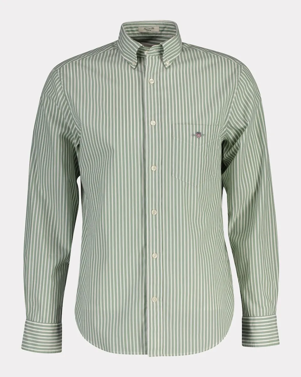 Мужская рубашка с длинными рукавами и полосатым узором Gant, зеленый
Мужская рубашка с длинными рукавами и полосатым узором Gant, зеленый