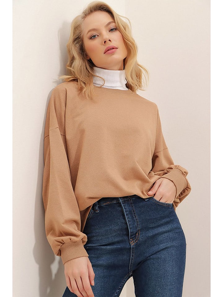 Толстовка trendyol, светло-коричневый
Толстовка trendyol, светло-коричневый