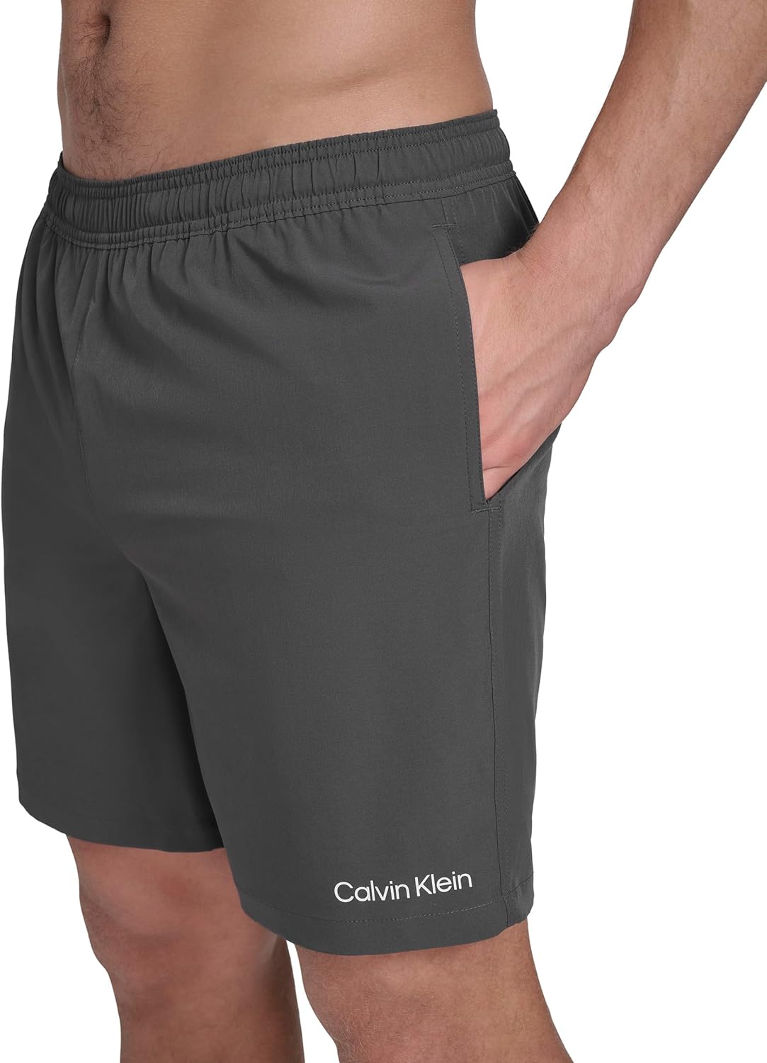 Мужские быстросохнущие эластичные плавки Calvin Klein Volley, Iron
Мужские быстросохнущие эластичные плавки Calvin Klein Volley, Iron