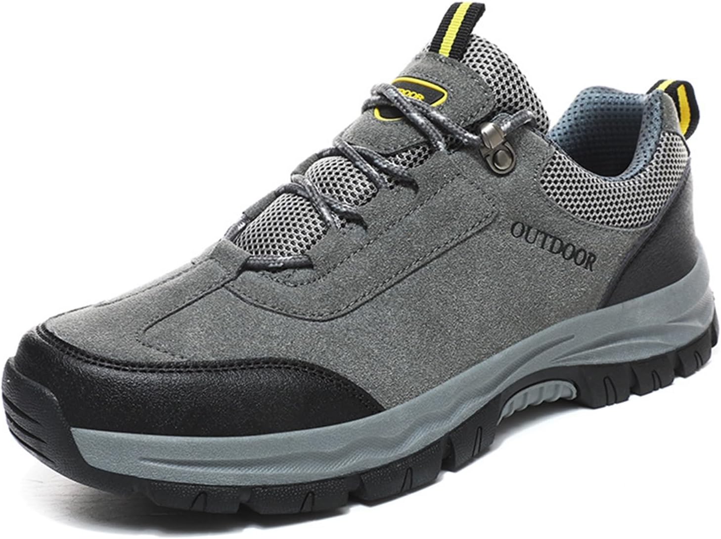 Мужские походные кроссовки для улицы, водонепроницаемые, для треккинга и прогулок, с противоскользящей подошвой, удобные, на шнуровке, с круглым носком и поддержкой свода стопы, беговые кроссовки для мужчин Generic, серый
Мужские походные кроссовки для улицы, водонепроницаемые, для треккинга и прогулок, с противоскользящей подошвой, удобные, на шнуровке, с круглым носком и поддержкой свода стопы, беговые кроссовки для мужчин Generic, серый