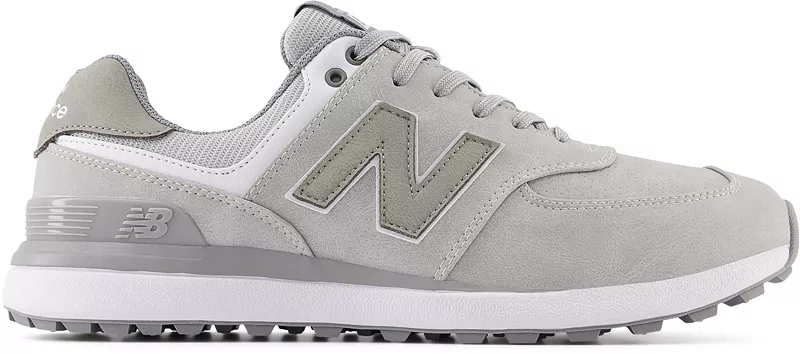 Мужские кроссовки для гольфа New Balance 574 Greens V2, светло-серый 
Мужские кроссовки для гольфа New Balance 574 Greens V2, светло-серый