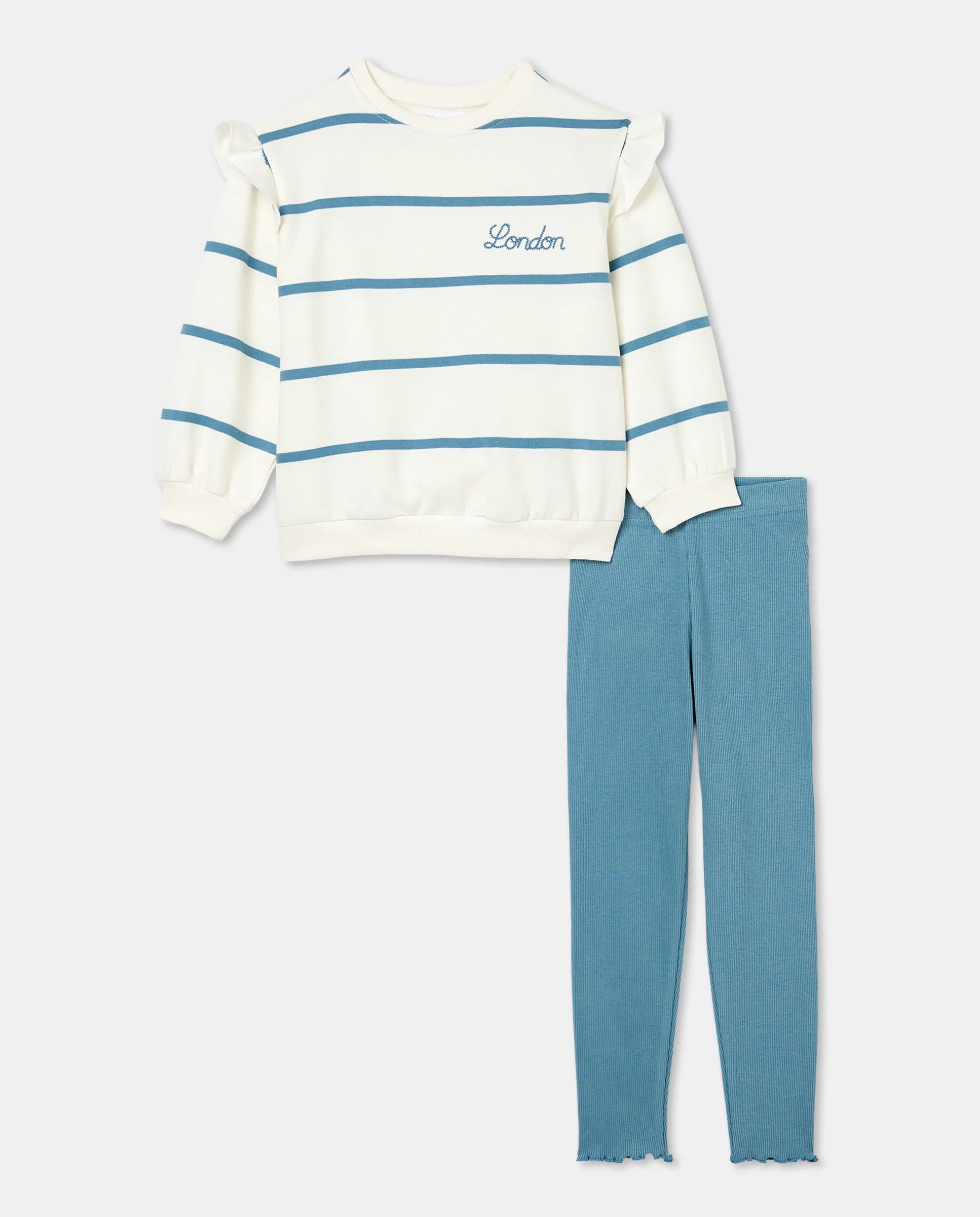 Детский комплект из двух предметов: худи в полоску и легинсы с ребристым узором Kids El Corte Inglés, черный
Детский комплект из двух предметов: худи в полоску и легинсы с ребристым узором Kids El Corte Inglés, черный