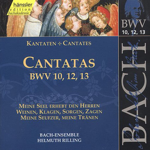 CD диск Bach / Gachinger Kantorei / Rilling: Sacred Cantatas BWV 10 12 13
CD диск Bach / Gachinger Kantorei / Rilling: Sacred Cantatas BWV 10 12 13
