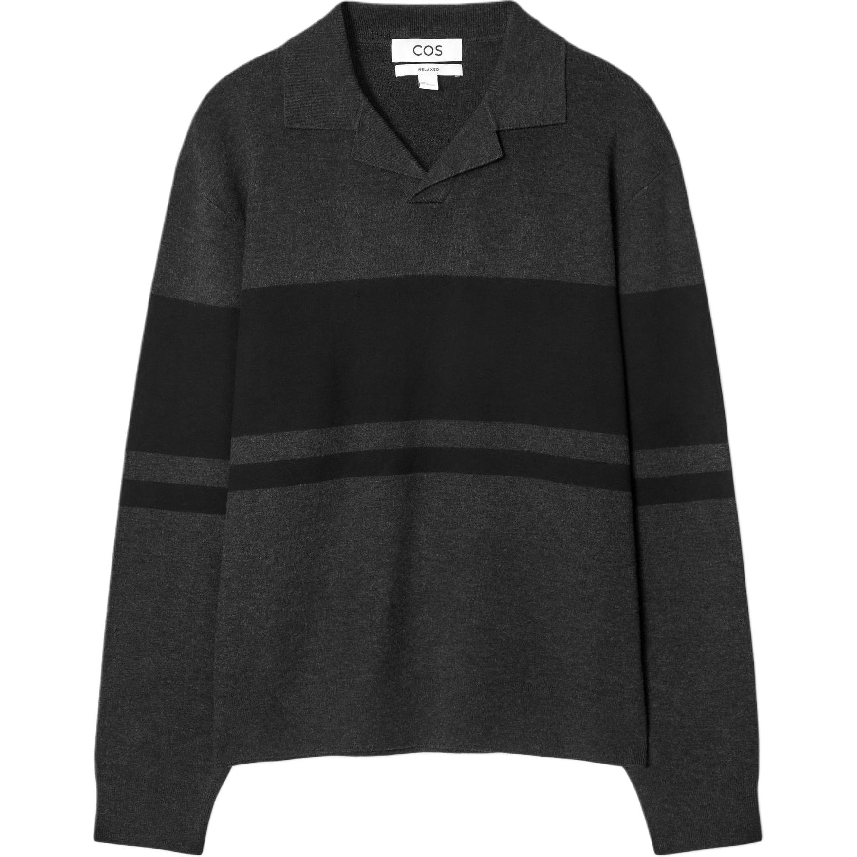 COS Поло мужское charcoal black
COS Поло мужское charcoal black