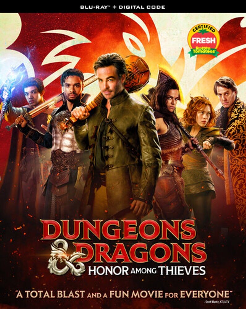 Диск Blu-ray Dungeons & Dragons: Honor Among Thieves 
Диск Blu-ray Dungeons & Dragons: Honor Among Thieves