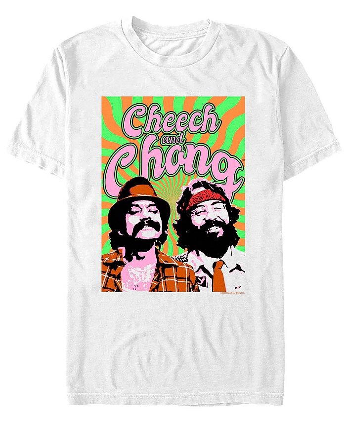 Мужская футболка с коротким рукавом Cheech and Chong Trippy Fifth Sun, белый
Мужская футболка с коротким рукавом Cheech and Chong Trippy Fifth Sun, белый