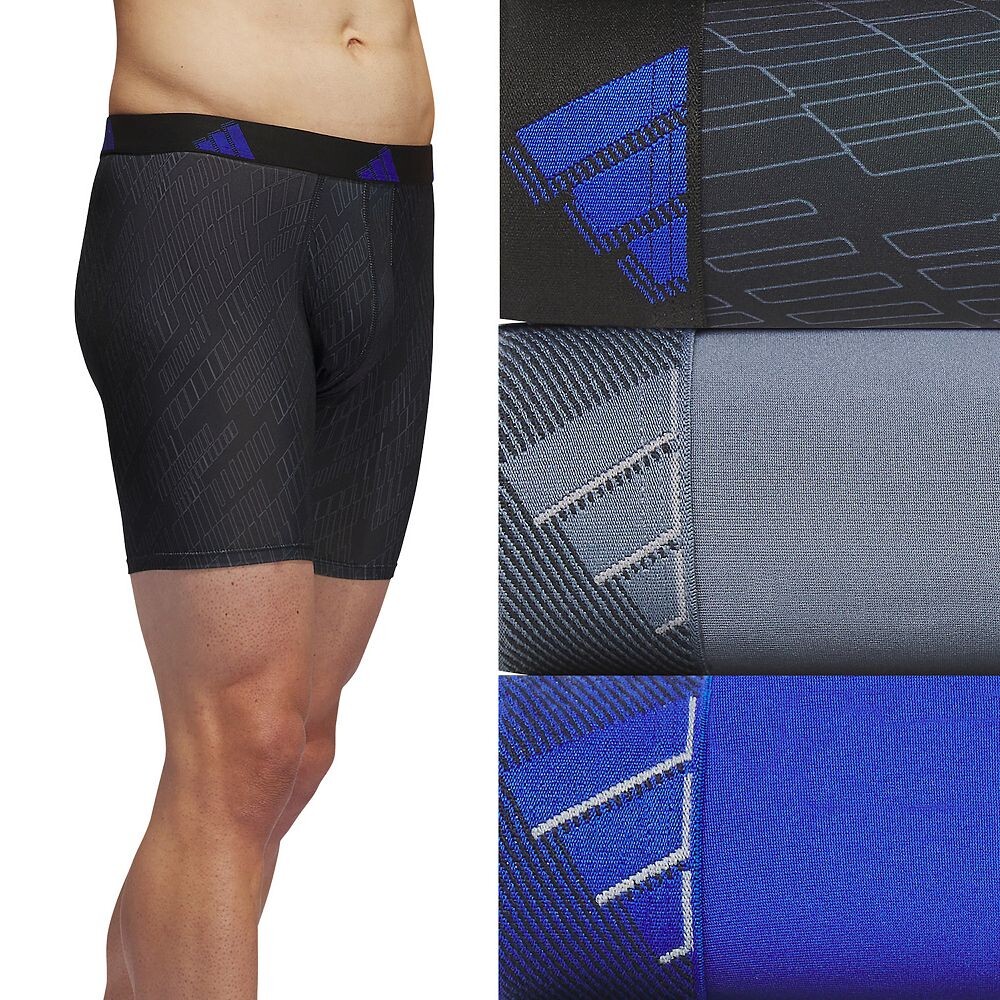 Мужские трусы-боксеры из микрофибры adidas (3 пары) Adidas, цвет Ghost Black Onix
Мужские трусы-боксеры из микрофибры adidas (3 пары) Adidas, цвет Ghost Black Onix