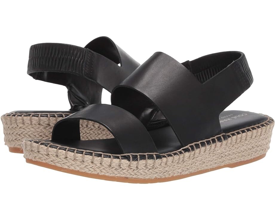 Сандалии Cole Haan Cloudfeel Espadrille Sandal, цвет Black Leather/Natural Jute/Gum
Сандалии Cole Haan Cloudfeel Espadrille Sandal, цвет Black Leather/Natural Jute/Gum