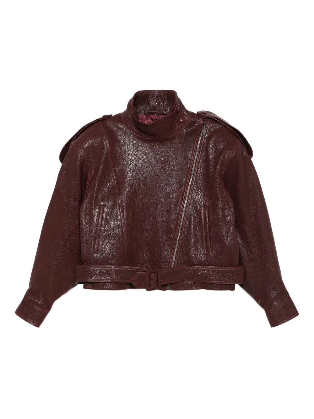 Куртка из зернистой кожи ducie, красный
Куртка из зернистой кожи ducie, красный