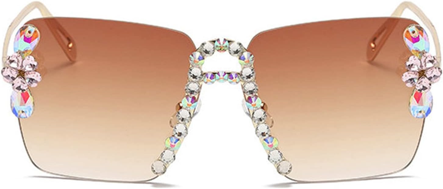 Солнцезащитные очки Willochra в винтажном стиле, квадратные, без оправы, с бриллиантами, 90-е, маленькие, прямоугольные, с блестками, без оправы, в стиле Y2K, конфетных цветов, Brown
Солнцезащитные очки Willochra в винтажном стиле, квадратные, без оправы, с бриллиантами, 90-е, маленькие, прямоугольные, с блестками, без оправы, в стиле Y2K, конфетных цветов, Brown