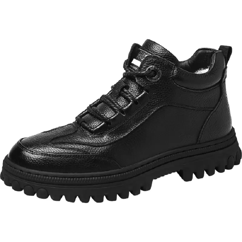 Ботинки мужские, хлопковые, высота около 5 см, черные Mulinsen, Black
Ботинки мужские, хлопковые, высота около 5 см, черные Mulinsen, Black