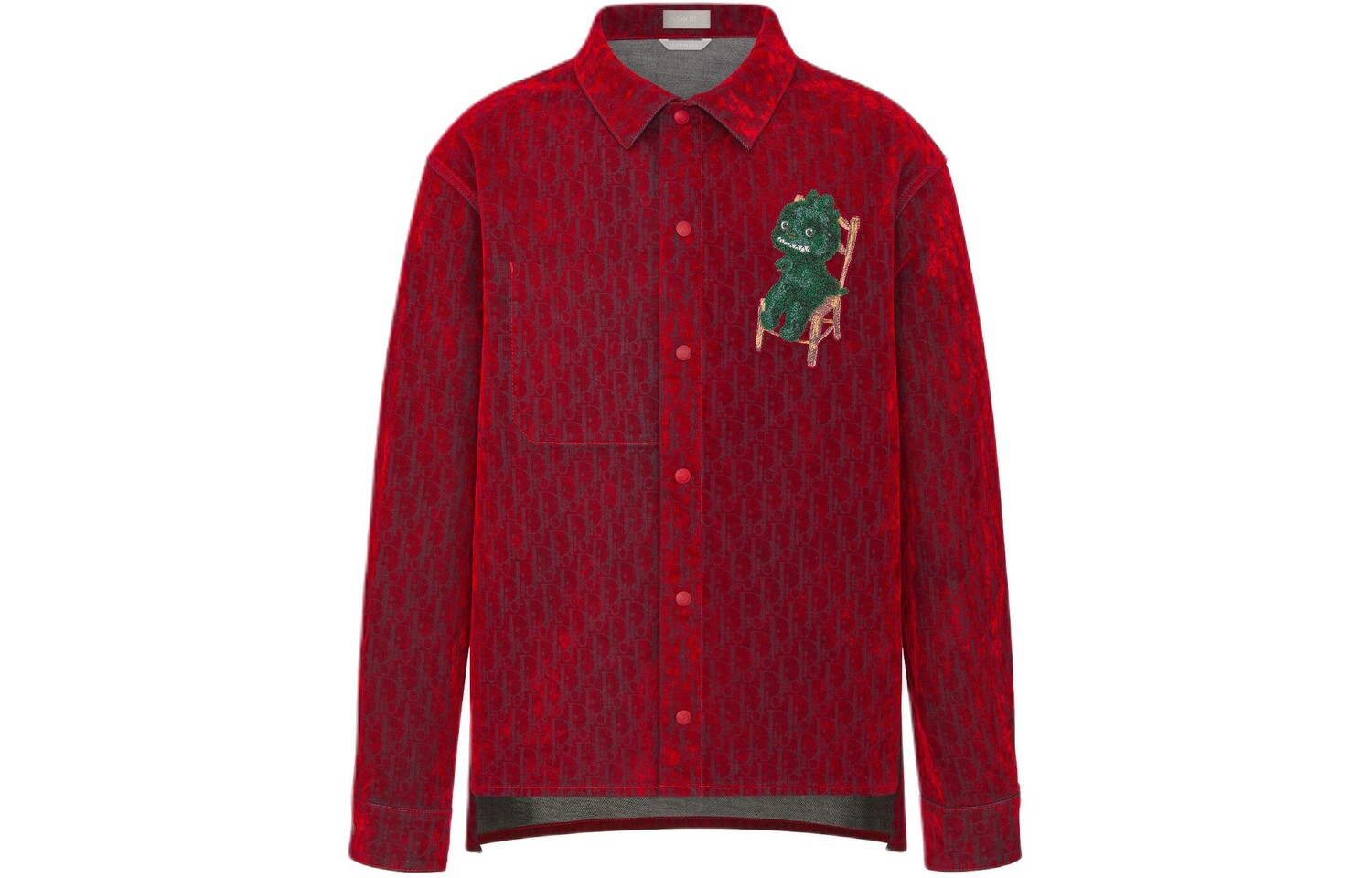 Рубашка мужская красная Dior, красный
Рубашка мужская красная Dior, красный