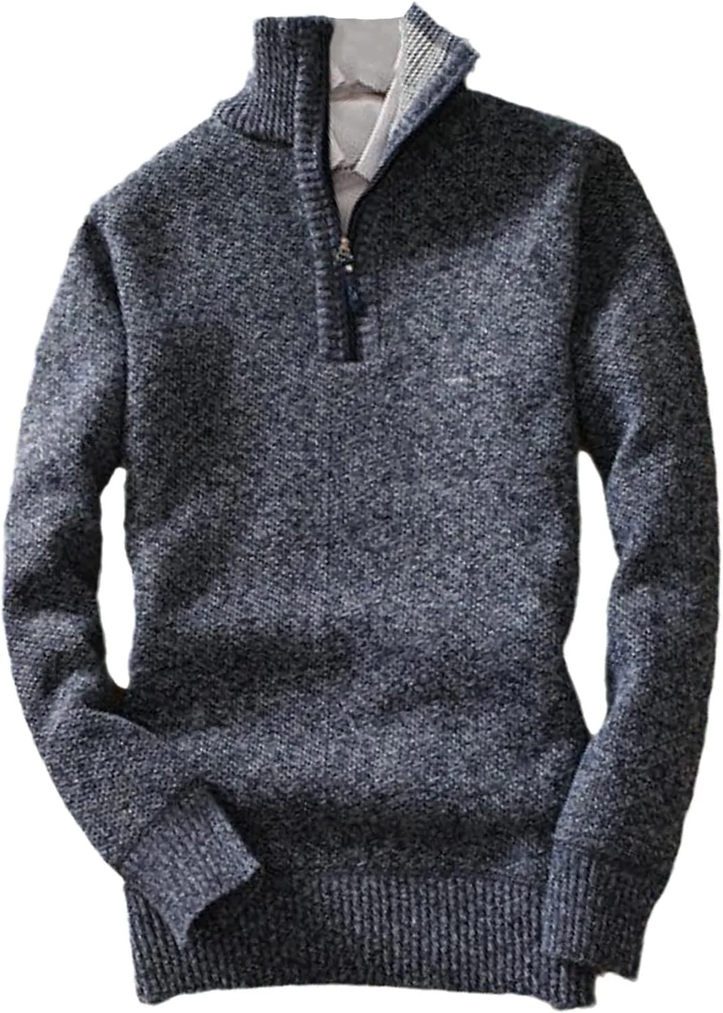 Свитер мужской Kelsiop осенне-зимний, утепленный, с полумолнией и воротником-стойкой
Свитер мужской Kelsiop осенне-зимний, утепленный, с полумолнией и воротником-стойкой