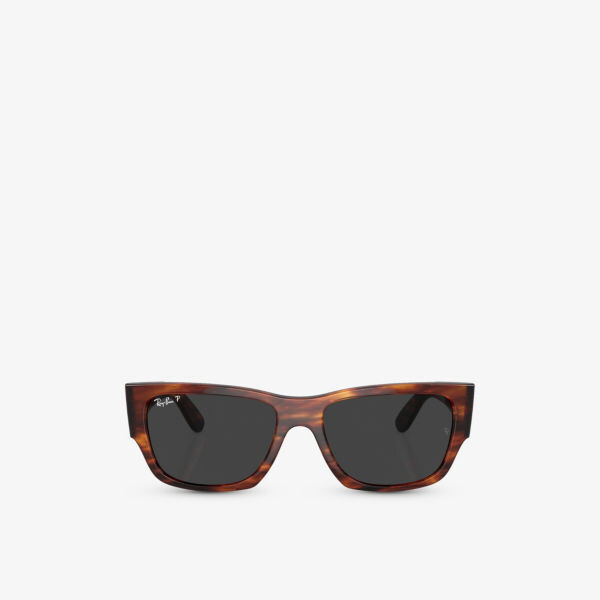 Rb0947s солнцезащитные очки carlos в прямоугольной оправе из ацетата ацетата Ray-Ban, коричневый
Rb0947s солнцезащитные очки carlos в прямоугольной оправе из ацетата ацетата Ray-Ban, коричневый