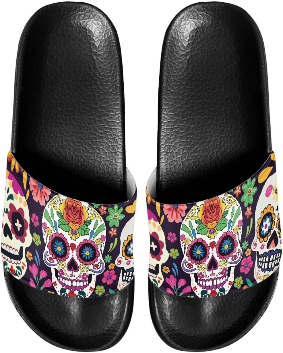 Мужские тапочки Pugasmiru, шлепанцы, нескользящие для душа, домашняя повседневная обувь, Colorful Flowers Skull Pattern
Мужские тапочки Pugasmiru, шлепанцы, нескользящие для душа, домашняя повседневная обувь, Colorful Flowers Skull Pattern