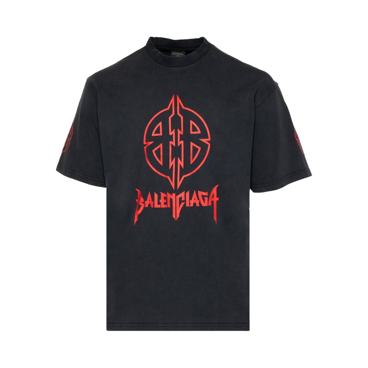 Футболка среднего кроя Balenciaga Faded Black/Red
Футболка среднего кроя Balenciaga Faded Black/Red