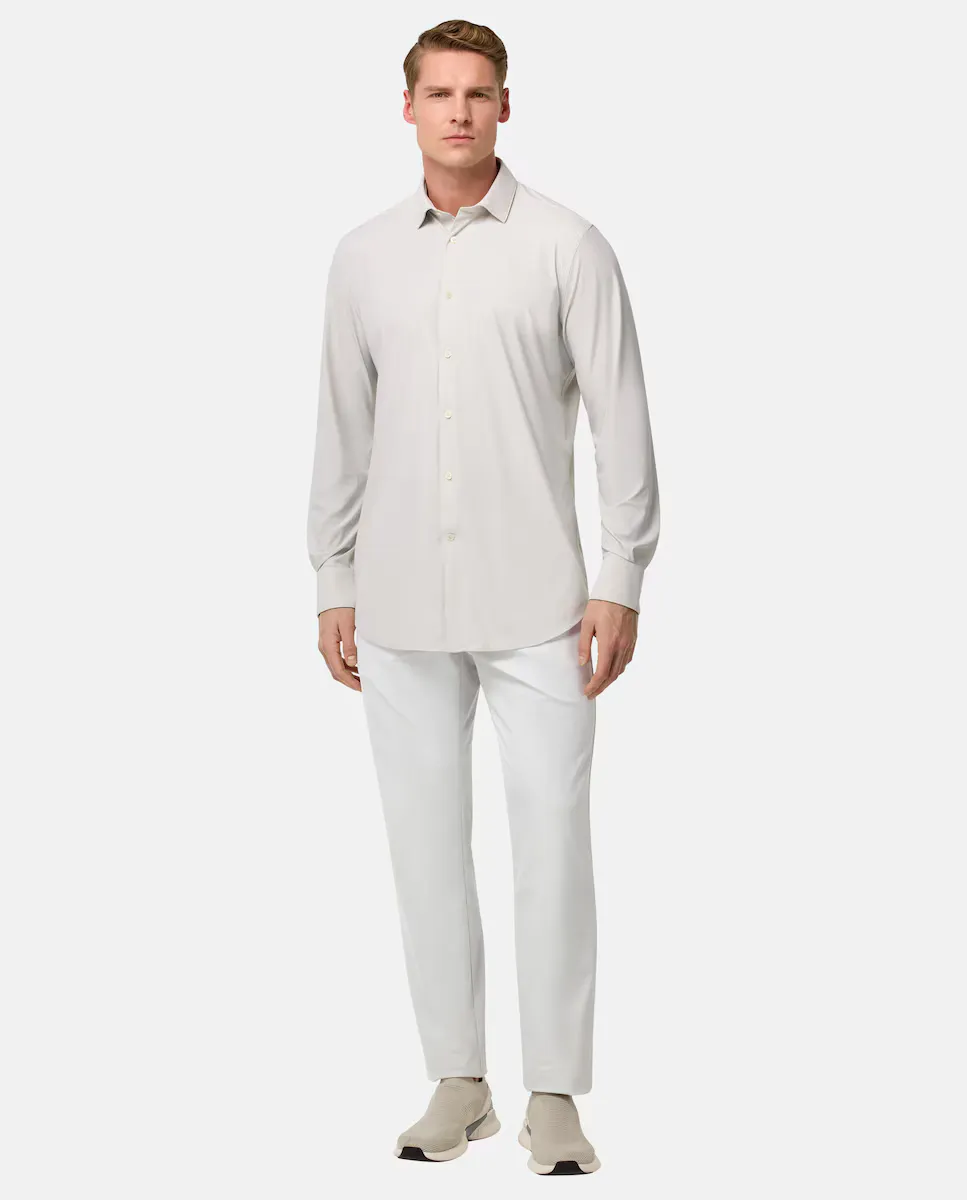 Эластичные нейлоновые брюки B Tech Boggi Milano, белый
Эластичные нейлоновые брюки B Tech Boggi Milano, белый