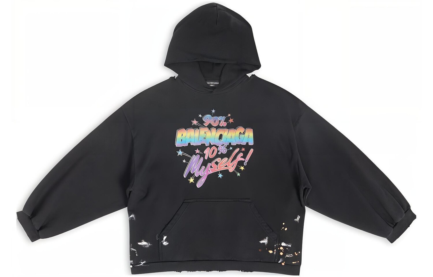 Толстовка женская Balenciaga Women's 90/10, черный
Толстовка женская Balenciaga Women's 90/10, черный