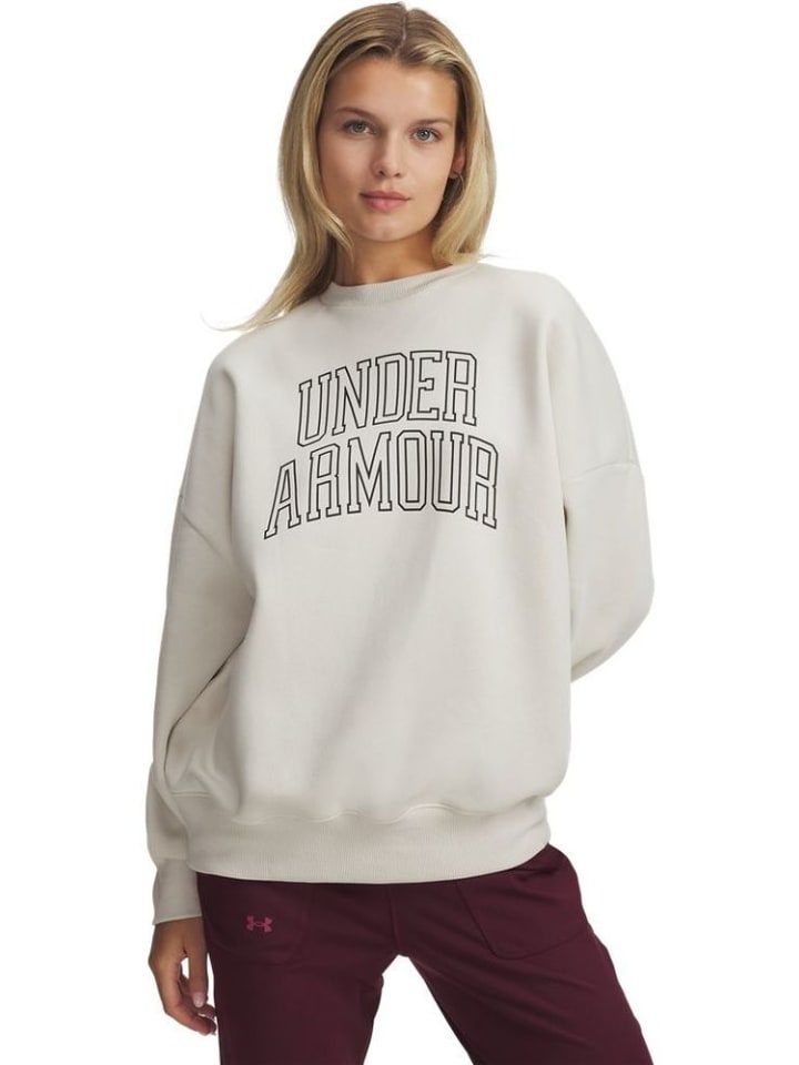 Флисовая куртка/свитер Rival Os Varsity Crew Fleece белого цвета Under Armour
Флисовая куртка/свитер Rival Os Varsity Crew Fleece белого цвета Under Armour