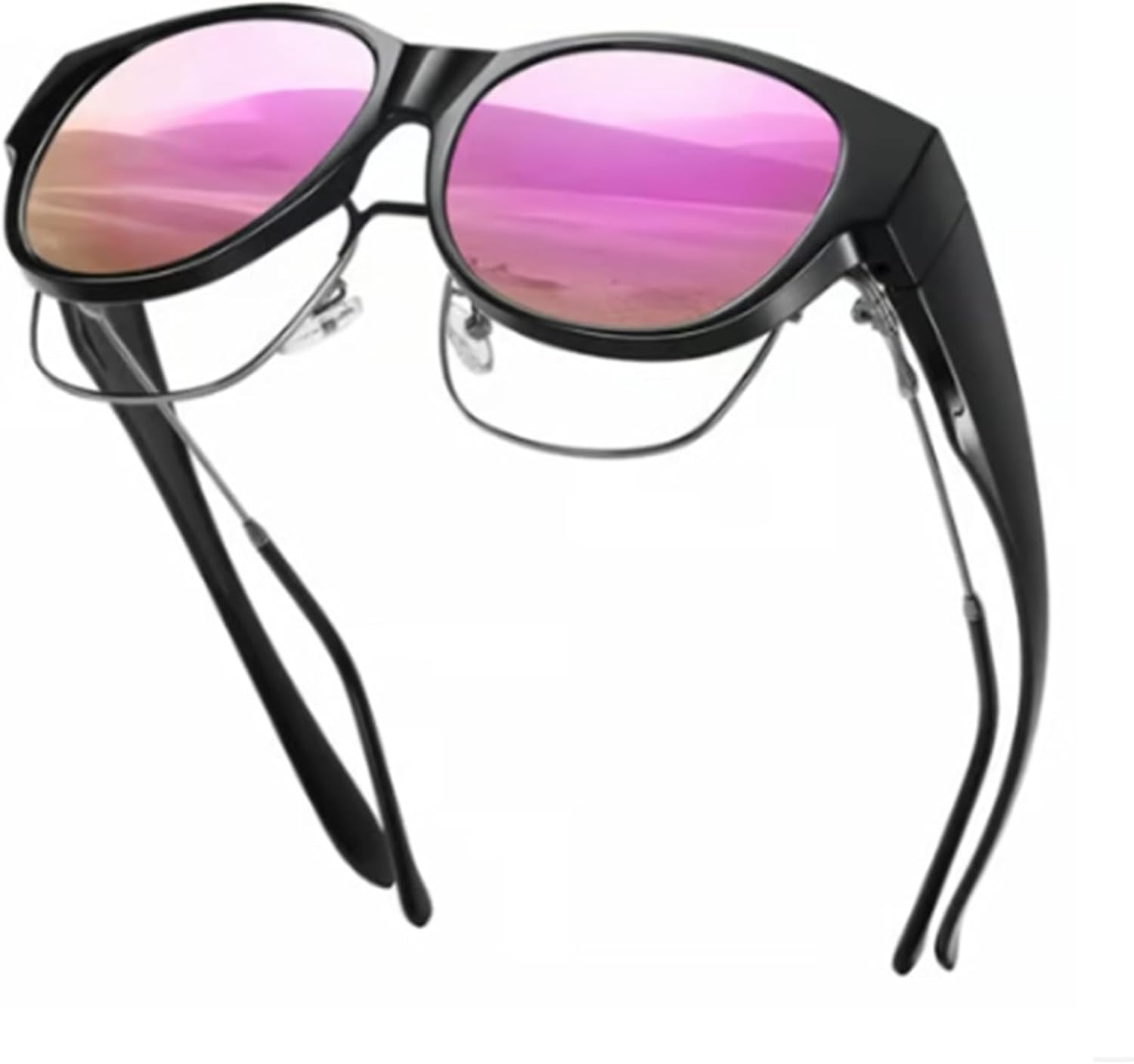 Новые солнцезащитные очки «кошачий глаз» увеличенного размера (2025 год), поляризованные, с защитой UV400, подходят для людей с близорукостью, надеваются поверх обычных очков Generic, 07 Pink Lenses
Новые солнцезащитные очки «кошачий глаз» увеличенного размера (2025 год), поляризованные, с защитой UV400, подходят для людей с близорукостью, надеваются поверх обычных очков Generic, 07 Pink Lenses