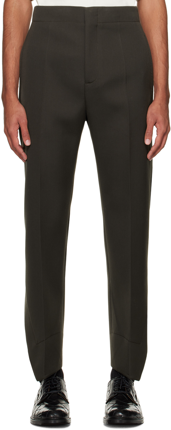 Коричневые изогнутые брюки Bottega Veneta
Коричневые изогнутые брюки Bottega Veneta