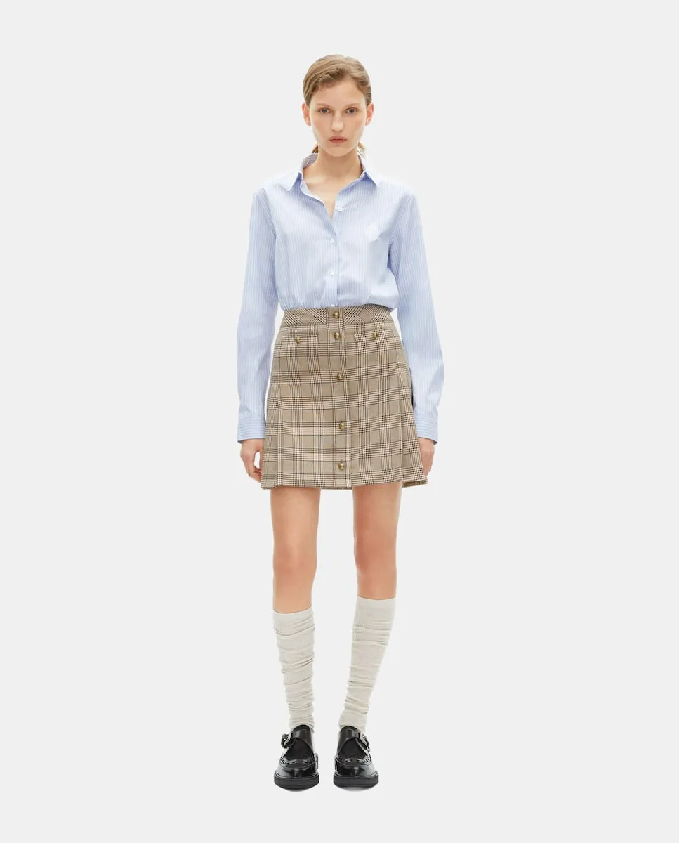 Короткая юбка принца Уэльского The Kooples, бежевый
Короткая юбка принца Уэльского The Kooples, бежевый