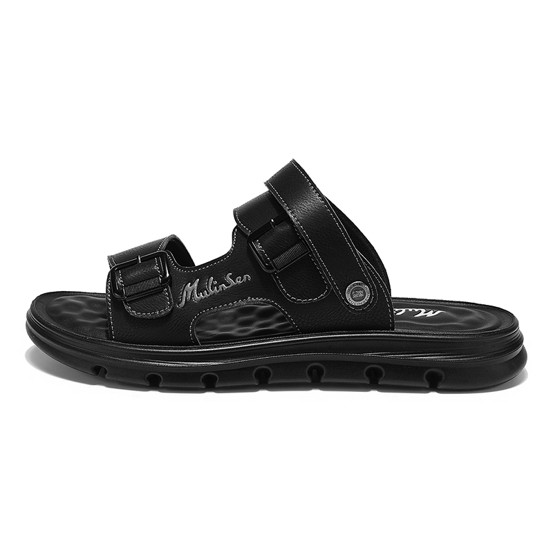 Mulinsen Пляжные сандалии мужские, черно-серые
Mulinsen Пляжные сандалии мужские, черно-серые